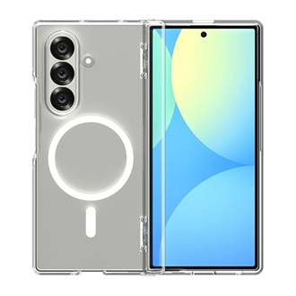 Samsung Z Fold7 SPIGEN ULTRA HYBRID MAG műanyag telefonvédő ütésállóság, MagSafe, ÁTLÁTSZÓ