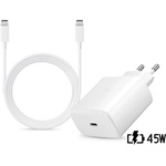 Samsung EPTA845EWE  EPDX510JWE 45W univerzális hálózati töltő adapter fehér
