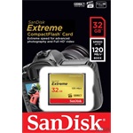 Sandisk 32GB Extreme Compact Flash memóriakártya