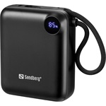 Sandberg 10000 PD20W 10000mAh LiPo powerbank fekete