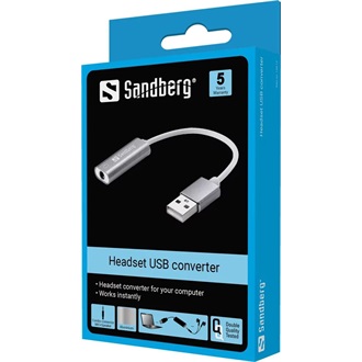 Sandberg 134-13 USB-A 2.0 hangkártya