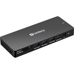 Sandberg 136-61 13-port 100W USB-C dokkoló fekete