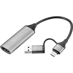 Sandberg 136-70 HDMI video digitalizáló capture card/box ezüst