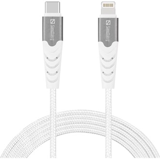 Sandberg 136-48 Sync&Charge Lightning - USB-C M/M adatkábel 2m fehér