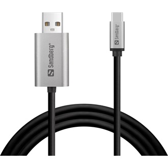 Sandberg 136-51 USB-C -> DisplayPort 1.2 M/M video kábel 2m