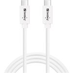 Sandberg 136-53 USB-C 3.1 Gen2 - USB-C 3.1 Gen2 M/M adatkábel 1m