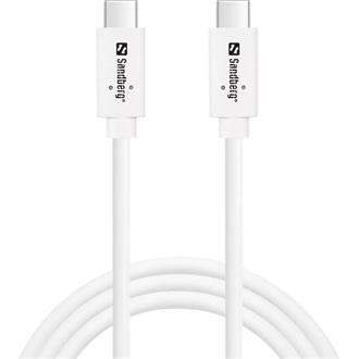 Sandberg 136-53 USB-C 3.1 Gen2 - USB-C 3.1 Gen2 M/M adatkábel 1m