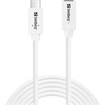 Sandberg 136-55 USB-C 3.1 Gen1 -> USB-C 3.1 Gen1 M/F adatkábel hosszabbító 2m