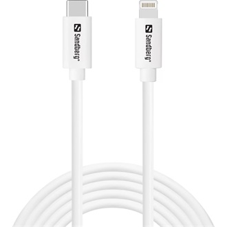 Sandberg 136-59 MFI Lightning - USB-C M/M adatkábel 2m