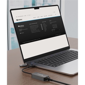 Sandberg 136-68 2,5Gb/s USB-A / USB-C hálózati adapter