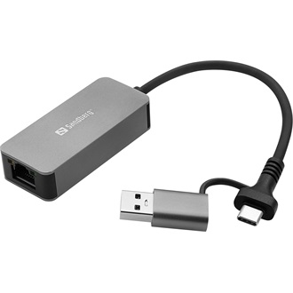 Sandberg 136-68 2,5Gb/s USB-A / USB-C hálózati adapter