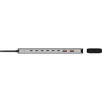 Sandberg 136-80 USB-C hub szürke
