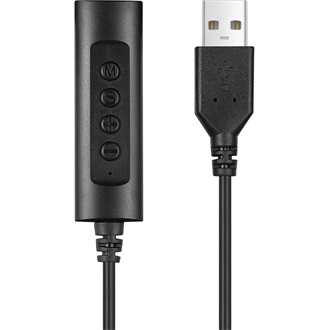 Sandberg 2-in-1 Office Saver fejhallgató headset fekete
