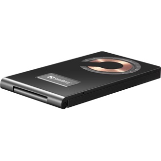 Sandberg 3-in-1 Foldable Charger Stand 15W univerzális vezeték nélküli töltő adapter fekete (Qi)