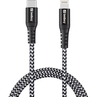 Sandberg 441-55 Lightning - USB-C M/M adatkábel 1m