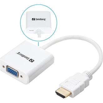 Sandberg 508-69 HDMI 1.3 -> VGA M/F adapter