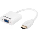 Sandberg 508-77 1db HDMI 1.3 -> 1db VGA 1db Jack stereo 3,5mm M/F adapter