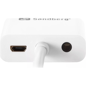 Sandberg 508-77 1db HDMI 1.3 -> 1db VGA 1db Jack stereo 3,5mm M/F adapter