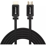Sandberg 508-98 HDMI 2.0 -> HDMI 2.0 M/M video kábel 2m fekete