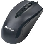 Sandberg 631-01 optikai USB egér fekete