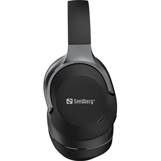 Sandberg ANC+ENC True Wireless fejhallgató headset fekete