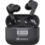 Sandberg ANC+ENC True Wireless fülhallgató headset fekete