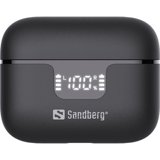 Sandberg ANC+ENC True Wireless fülhallgató headset fekete