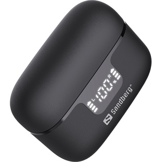 Sandberg ANC+ENC True Wireless fülhallgató headset fekete