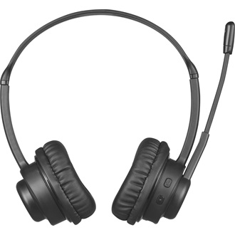 Sandberg ANC+ENC fejhallgató headset fekete