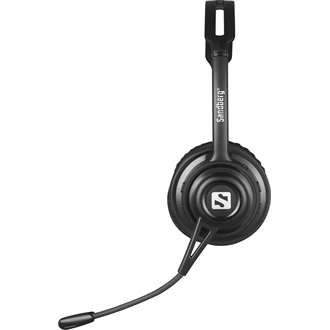 Sandberg ANC+ENC fejhallgató headset fekete