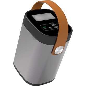 Sandberg PD 20W 60000 Aluminium 60000mAh LiPo powerbank szürke-fekete (SCP, VOOC, QC3.0)