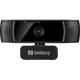 Sandberg Autofocus DualMic webkamera fekete