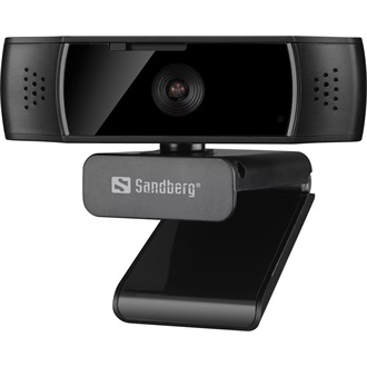 Sandberg Autofocus DualMic webkamera fekete