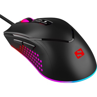 Sandberg Azazinator Mouse 6400 optikai USB gaming egér fekete