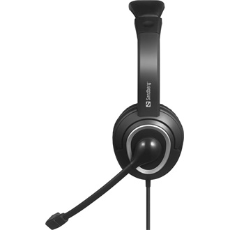 Sandberg Chat fejhallgató headset fekete