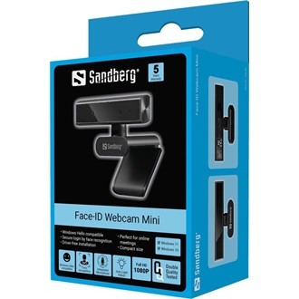 Sandberg Face-ID Mini webkamera fekete
