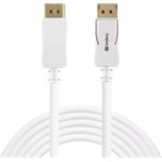 Sandberg 509-15 DisplayPort 1.4 -> DisplayPort 1.4 M/M video kábel 2m fehér