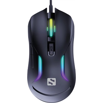 Sandberg LightFlow 6D optikai USB gaming egér fekete