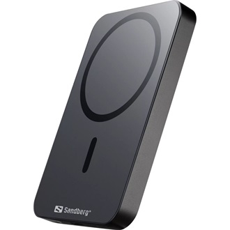 Sandberg Mag Wireless Alu 5000mAh Li powerbank szürke