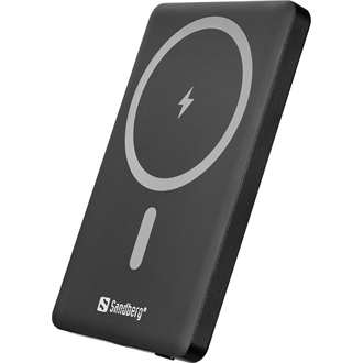 Sandberg Magnet 5000 Saver 5000mAh Li powerbank szürke (Qi)