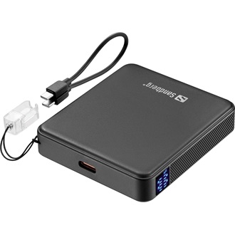 Sandberg Nano PD20W 5000mAh Li-ion powerbank fekete
