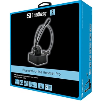 Sandberg Office Headset Pro fülhallgató headset