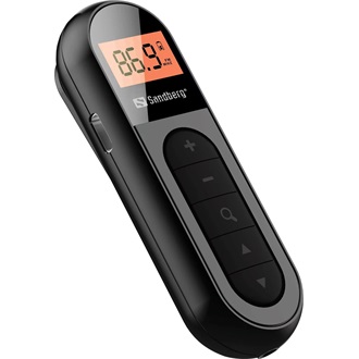 Sandberg Pocket Radio FM Recharge 300mAh hordozható 1.0 rádió + fülhallgató