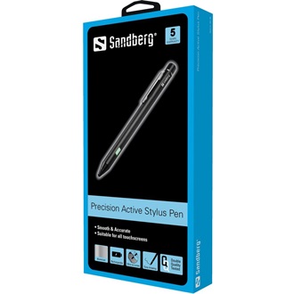 Sandberg Precision Active Sylus tablet érintőtoll (beépített akkumulátor, 12 óra működés)