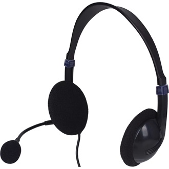 Sandberg Saver USB fejhallgató headset fekete