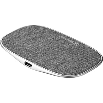 Sandberg Sleekpad Qi1.2 15W telefon vezeték nélküli töltő adapter szürke