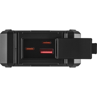 Sandberg Solar CampLED 20000mAh ütésálló vízálló napelemes powerbank fekete IP65