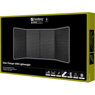 Sandberg Solar Charger Lightweight napelem fekete