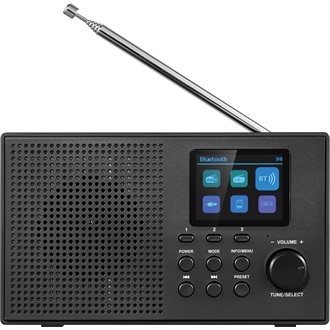 Sandberg Speaker Radio DAB+BT Recharge hordozható 1.0 rádió