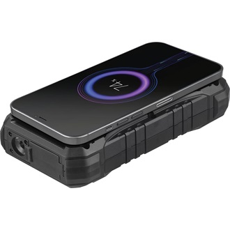 Sandberg Survivor 20000 PD30W 20000mAh ütésálló vízálló powerbank fekete (Qi) IP66